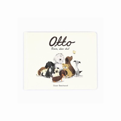 Jellycat Otto Klein, Aber Oho Buch and Otto Sausage Dog Medium USA | 07632JKBR